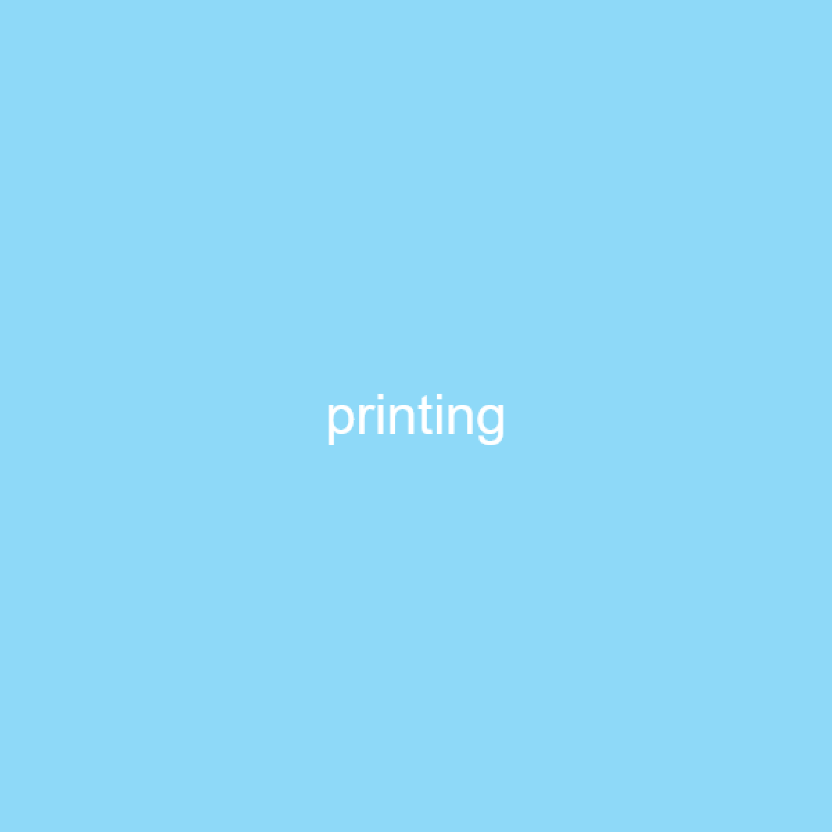 printing